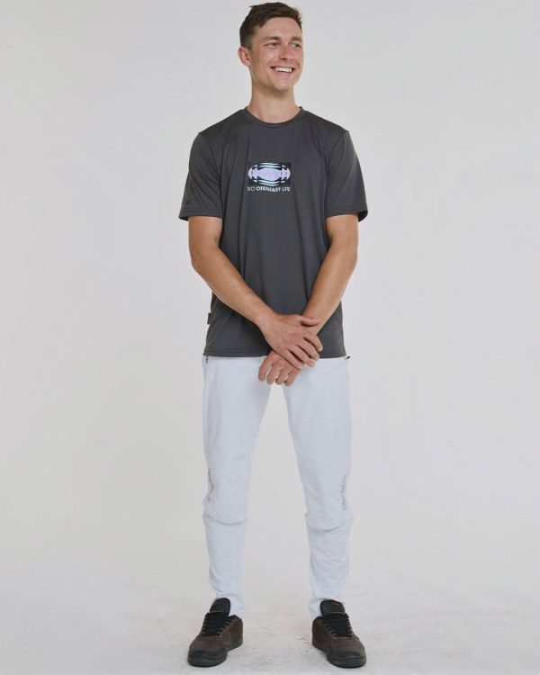 Mens Short Sleeve Tech Tee | Charcoal Verkauf – Bild 3