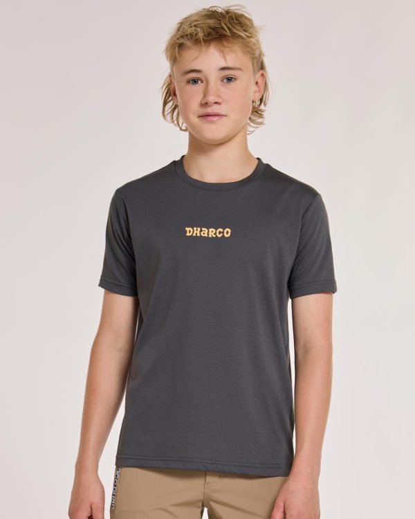 Youth Short Sleeve Tech Tee | Charcoal Rabatt