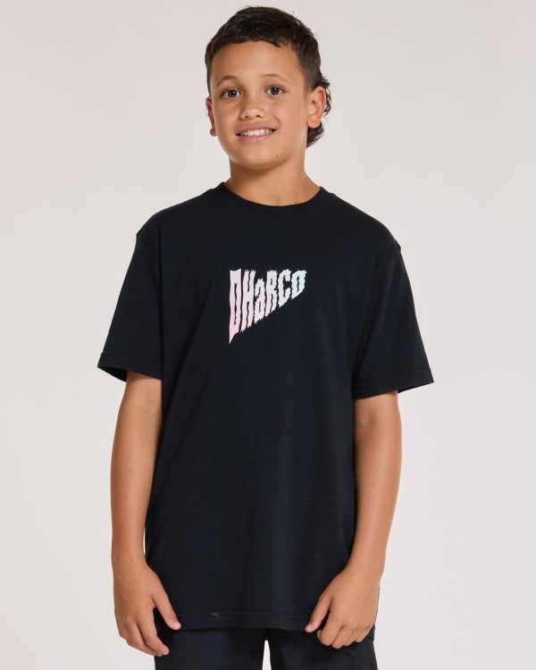 Youth Cotton Tee | Black Rabatt – Bild 3