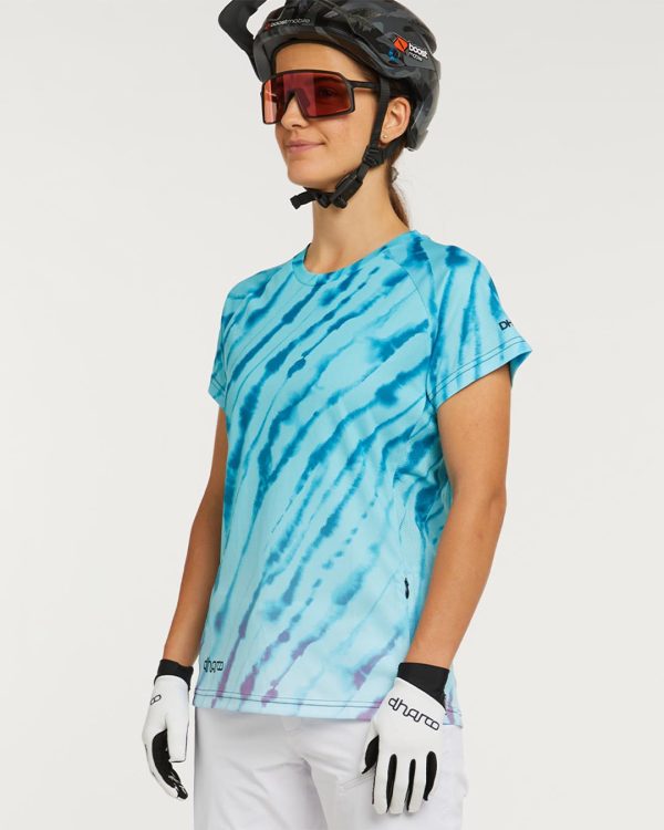 Womens Short Sleeve Jersey | Aqua Tiger Schn?ppchen – Bild 2