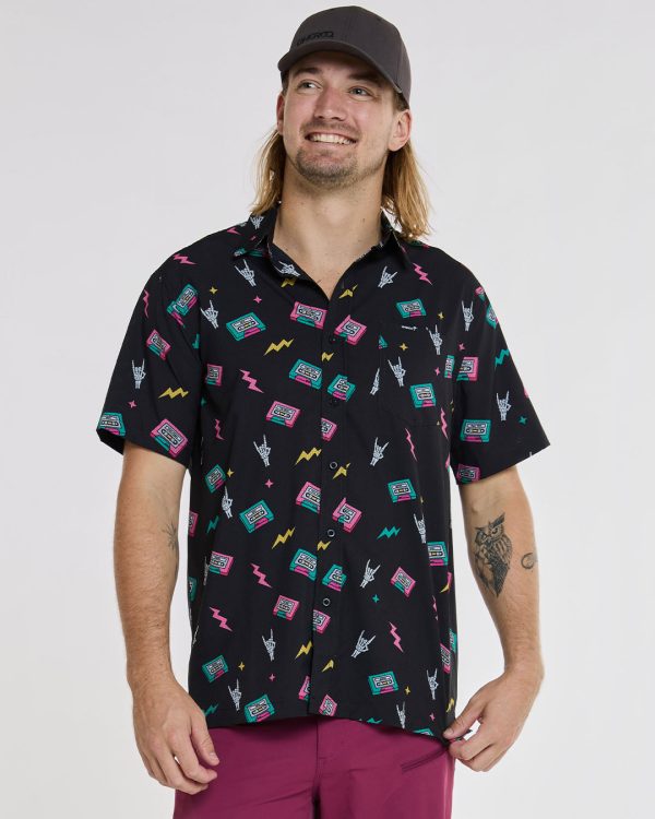 Mens Tech Party Shirt | Mix Tape Zu verkaufen