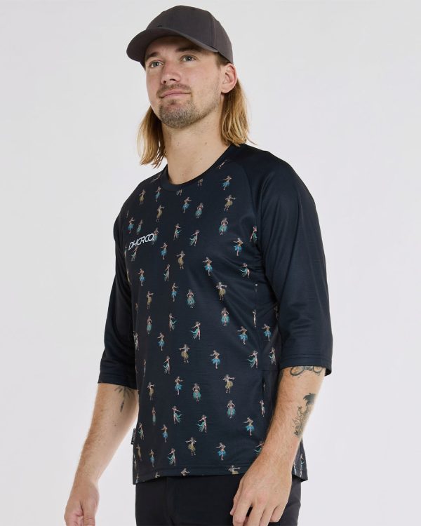 Mens 3 4 Sleeve Jersey | Kane Verkauf