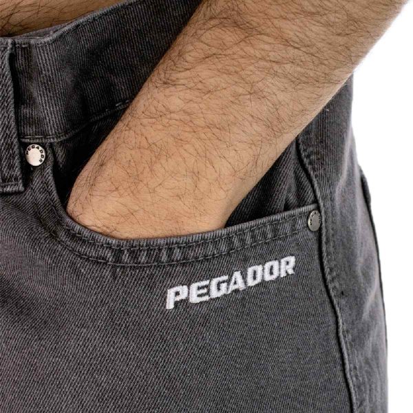 Pegador Kolar Jorts Short - Washed Grey PGDR-4901-074 - grau Rabatt – Bild 4