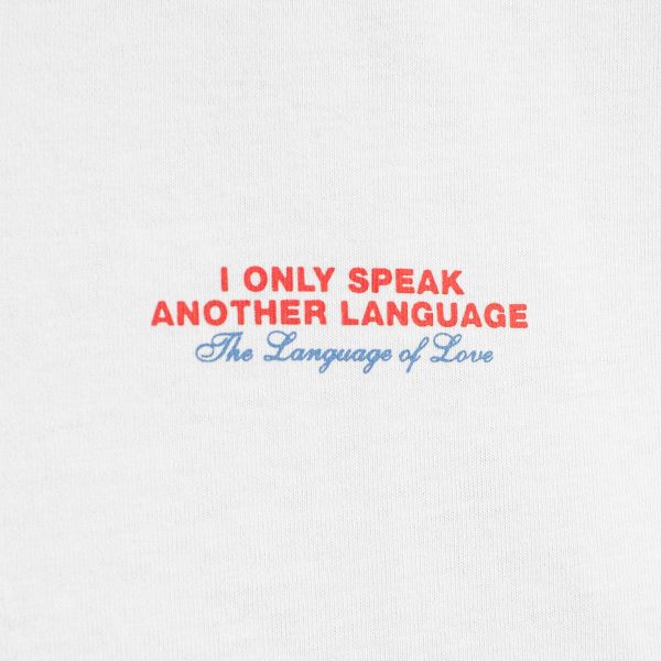 Another Cotton Lab Pardon Monsieur Oversized T-Shirt ACL-252-TS-155-000 - weiss Zu verkaufen – Bild 4