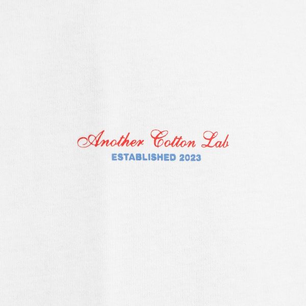 Another Cotton Lab Pardon Monsieur Oversized T-Shirt ACL-252-TS-155-000 - weiss Zu verkaufen – Bild 3