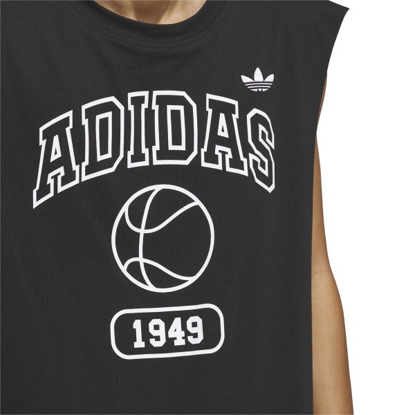 Adidas Muscle Tank JD5191 - schwarz-weiss Online – Bild 3