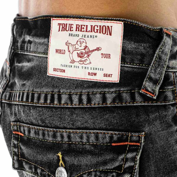 True Religion Ricky SN Flap Jeans 109069-IVTB - dunkelblau-beige Im Angebot – Bild 4