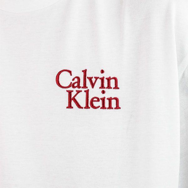 Calvin Klein 16s Resort T-Shirt LV04RC808G-YAA - weiss Online-Verkauf – Bild 2