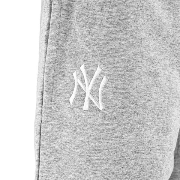 New Era New York Yankees MLB LE Midi NOS French Terry Short 60675760 - hellgrau meliert Rabatt – Bild 3