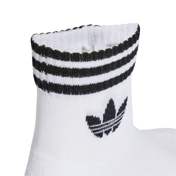 Adidas 3-Stripes Ankle Socken 3-Paar JV7435 - weiss-schwarz Online-Verkauf – Bild 3