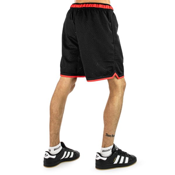Reebok Basketball Transition Short 100216389 - schwarz-rot Zu verkaufen – Bild 2