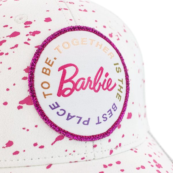 Capslab Capslab x Barbie Trucker Cap CL BA1 2 CB BAR2 - weiss-pink Mode – Bild 2