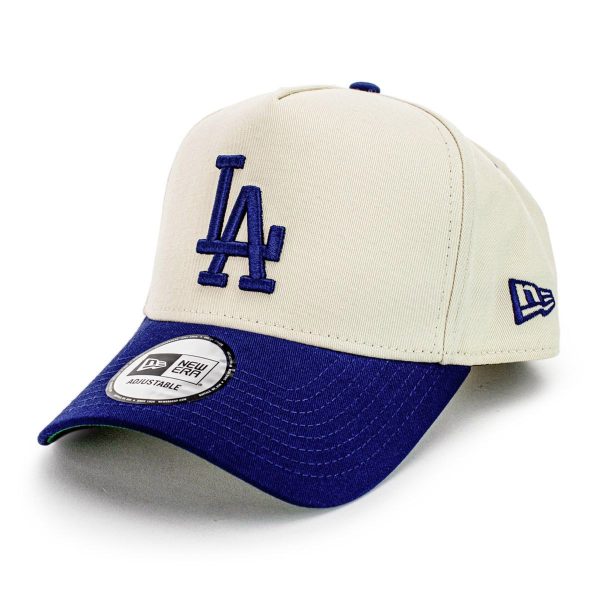 New Era Los Angeles Dodgers MLB ASG Patch E-Frame Cap 60667702 - creme-blau Angebot