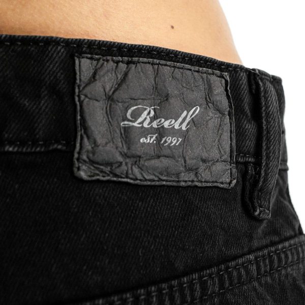 Reell Solid Short - Black Washed 1201-017 02-002 121 - schwarz gewaschen Verkauf – Bild 3