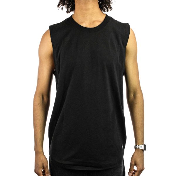 Calvin Klein Woven Label Tank Top J30J327283-BEH - schwarz Mode