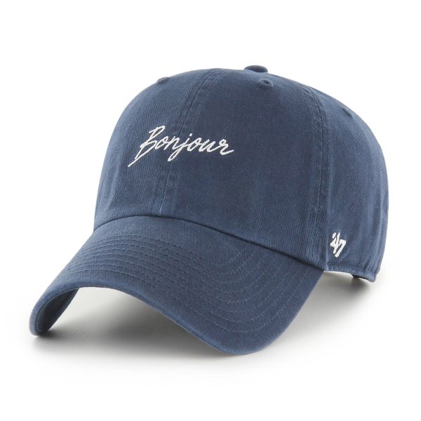 47 Brand Phrase Base Runner Clean Up Cap XX-BSRIC1411GWS-NYL - dunkelblau-weiss Rabatt