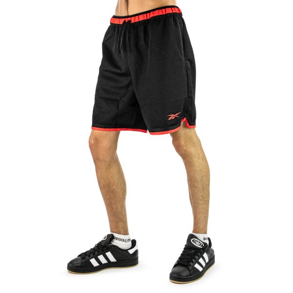 Reebok Basketball Transition Short 100216389 - schwarz-rot Zu verkaufen