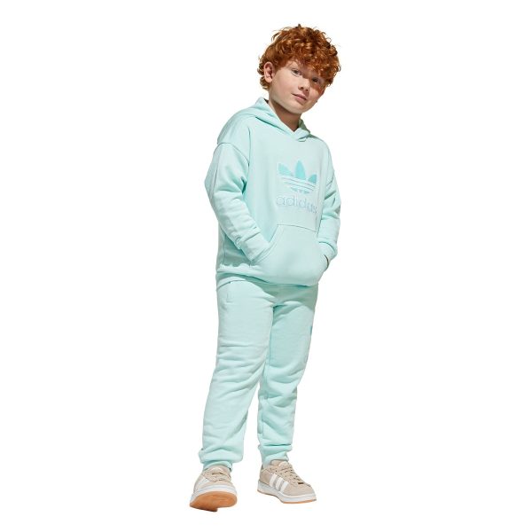 Adidas Hoodie Set Anzug JC7875 - mint Im Angebot