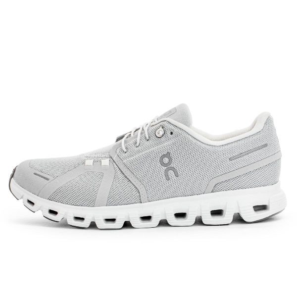 On Cloud 6 - Glacier White 3MF10070070 - hellgrau-weiss Rabatt