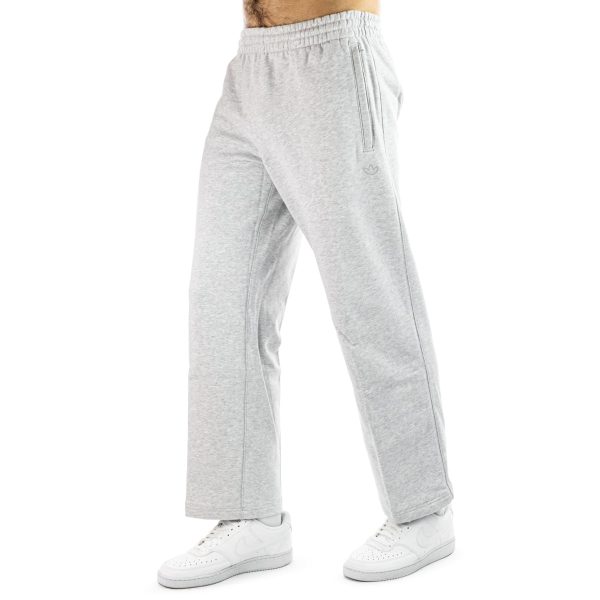 Adidas Premium Essential Wide Open Hem Jogging Hose IX9815 - hellgrau meliert Schn?ppchen