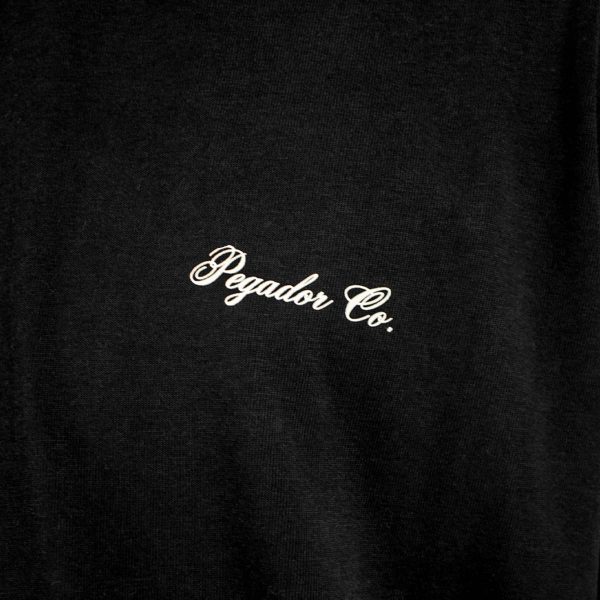 Pegador Brooke Oversized T-Shirt PGDR-4650-065 - vintage schwarz Mode – Bild 3