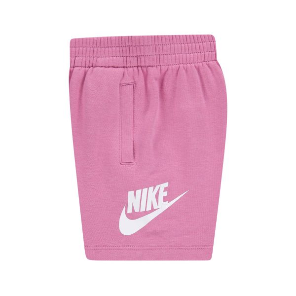Nike Club Tee and Short Set - Magic Flamingo 66L596-ACG - pink-weiss Angebot – Bild 3