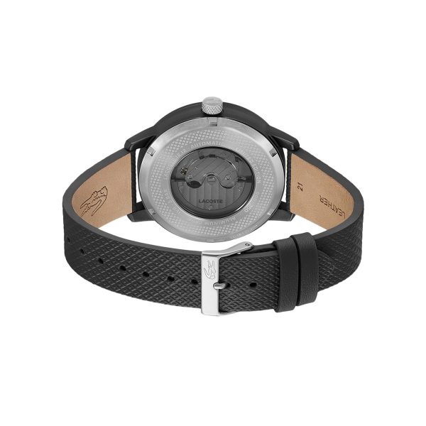 Lacoste L12.12 Automatik Armband Uhr 2011383 - schwarz Rabatt – Bild 3