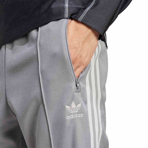 Adidas Classic Beckenbauer Track Pant Jogging Hose JP1227 - grau-hellgrau Online-Verkauf – Bild 3