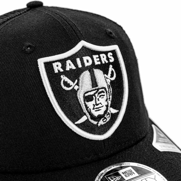New Era Las Vegas Raiders NFL 970 Stretch Snap OTC Cap 60643868 - schwarz-weiss-silber Online – Bild 2
