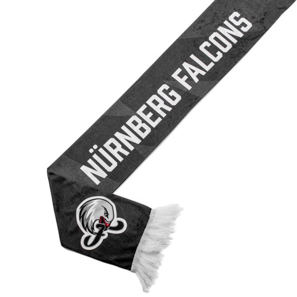 Nürnberg Falcons Schal NFSchal - schwarz-weiss Rabatt