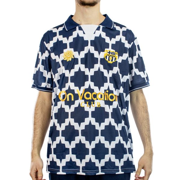 On Vacation Summer Soccer Jersey Trikot OVC-T200-multi - dunkelblau-weiss Online-Verkauf