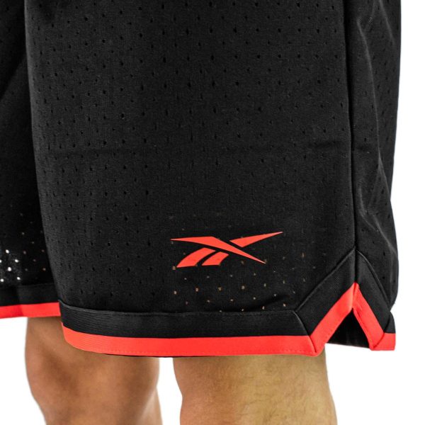 Reebok Basketball Transition Short 100216389 - schwarz-rot Zu verkaufen – Bild 3