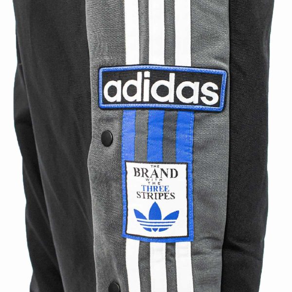 Adidas Adibreak Jogging Hose IZ2342 - schwarz-weiss-grau-blau Mode – Bild 3