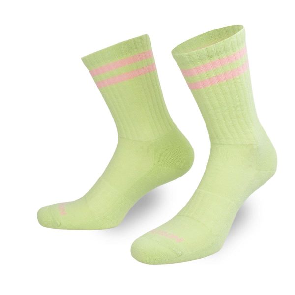 Patron Socks Sportsocken Grün mit apricot Streifen PS-48-758-2 - grün Angebot