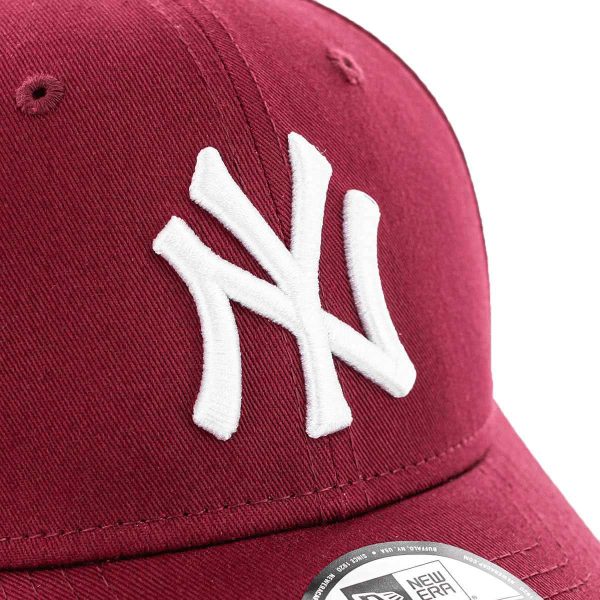 New Era New York Yankees MLB League Essential 940 Cap 80636012 - dunkelrot-weiss Jetzt online – Bild 2