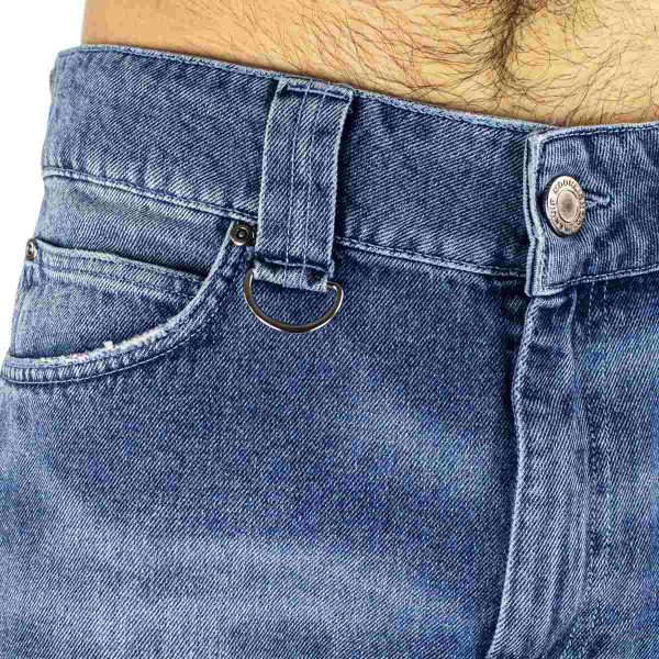 Moonlight Mansion Silhouette Jorts Short SJ-LB - hellblau Im Angebot – Bild 4