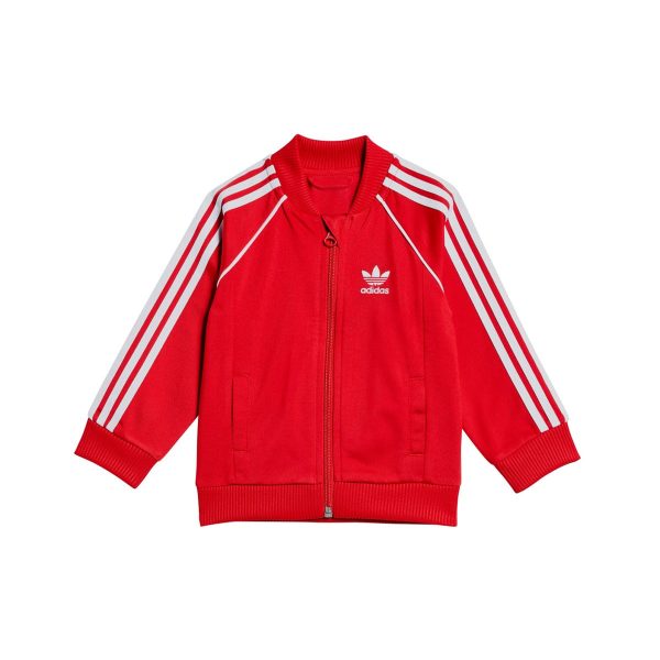 Adidas Superstar Tracksuit Jogging Anzug IX7623 - rot-weiss Schn?ppchen – Bild 2