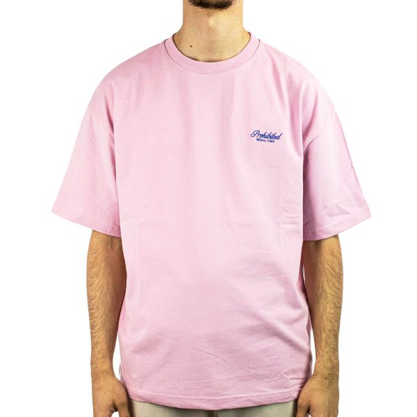Prohibited Ciao Amore T-Shirt PC-005-017 - rosa Jetzt online