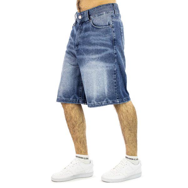 Moonlight Mansion Silhouette Jorts Short SJ-LB - hellblau Im Angebot – Bild 2