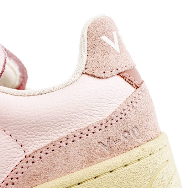 Veja V-90 O.T. Leather Lassi Petale VD2003891 - rosa-creme Verkauf – Bild 4