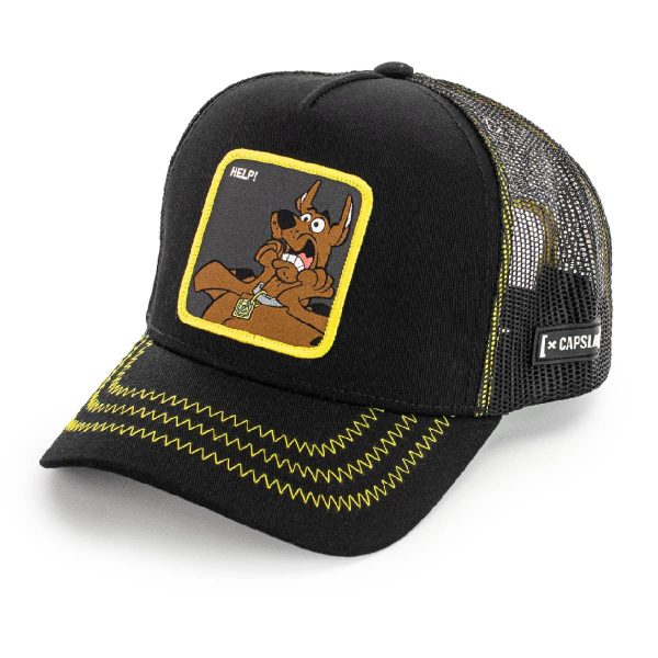 Capslab Scooby Doo Trucker Cap CL SD1 1 REL2 - schwarz-gelb Schn?ppchen