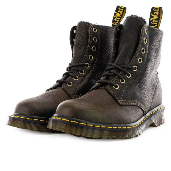 Dr. Martens 1460 WL DMS Olive Grizzly 31873538 - grün Verkauf – Bild 2