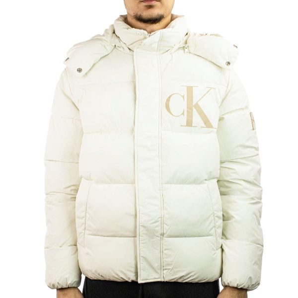 Calvin Klein Essentials Non Down Winter Jacke J30J326104-YBI - creme Mode
