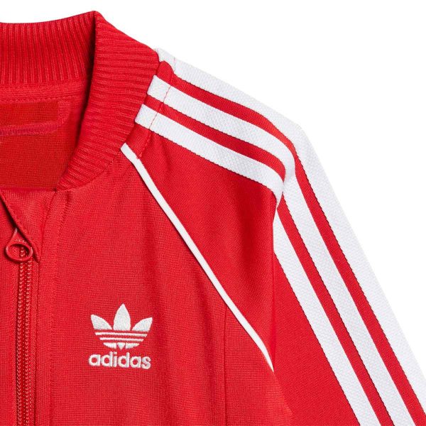 Adidas Superstar Tracksuit Jogging Anzug IX7623 - rot-weiss Schn?ppchen – Bild 3