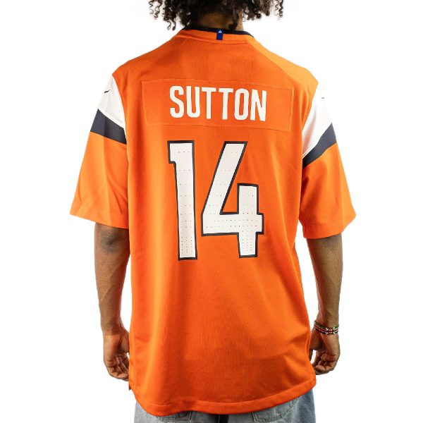 Nike Denver Broncos NFL Courtland Sutton #14 Game Home Jersey Trikot 67NM-0B8L-8WF-PZ5 - orange-weiss-dunkelblau Schn?ppchen – Bild 2