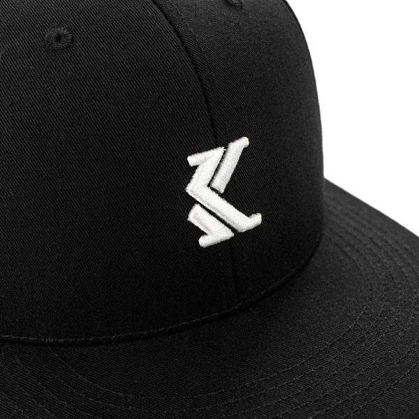 Karl Kani OG Essential Flat Brim Cap 7001204 - schwarz-weiss Verkauf – Bild 2