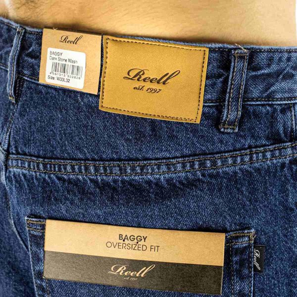 Reell Baggy Jeans 1108-001 20-002 1300 - dunkelblau Im Angebot – Bild 3