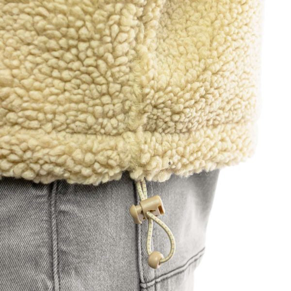 Karl Kani Metal Signature Teddy Jacke 60780007 - beige Verkauf – Bild 4