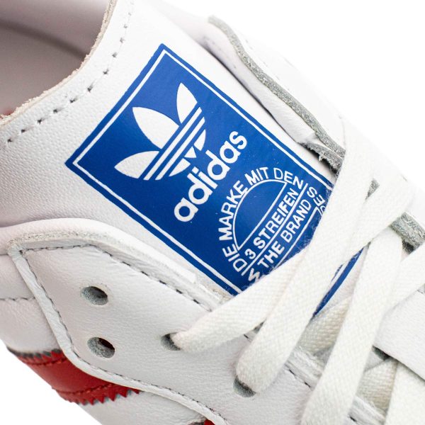 Adidas Samba OG Junior JI4463 - weiss-rot-gum Mode – Bild 4