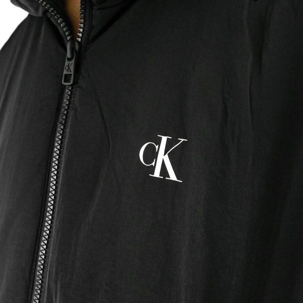 Calvin Klein Padded Hooded Winter Jacke J30J325596-BEH - schwarz Zu verkaufen – Bild 3